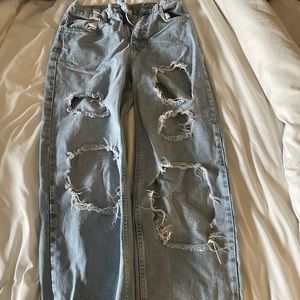 BDG ripped mom jeans from urban outfitters